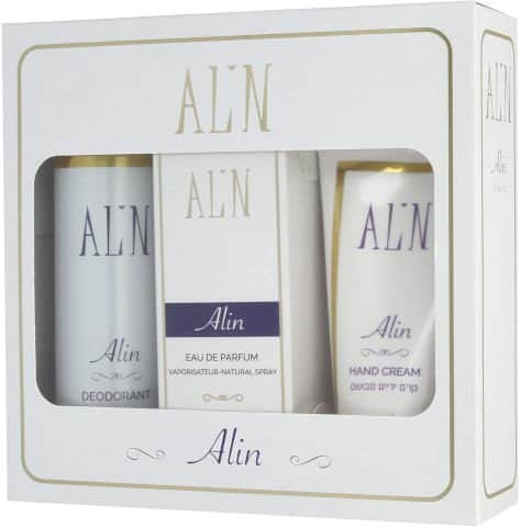 ALN ALIN סט א.ד.פ + דאודורנט + קרם ידיים