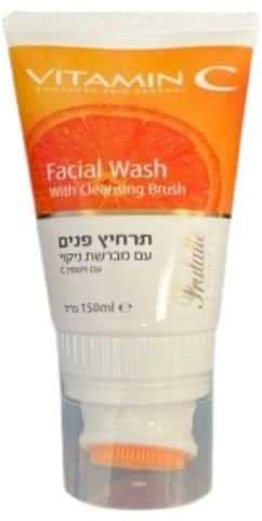 ויטמין C תרחיץ פנים עם מברשת 150 מ"ל