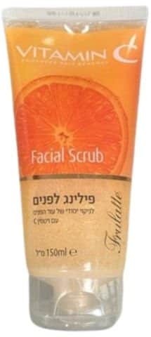 פילינג לפנים עם ויטמין C 150 מ"ל