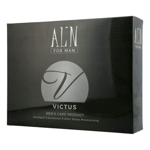 אלין סט שמפו + דאודורנט + אפטר שייב  VICTUS MAN