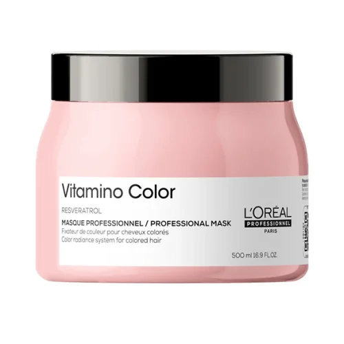 מסכה לשיער צבוע ויטמינו קולור 500 מ”ל – לוריאל LOREAL